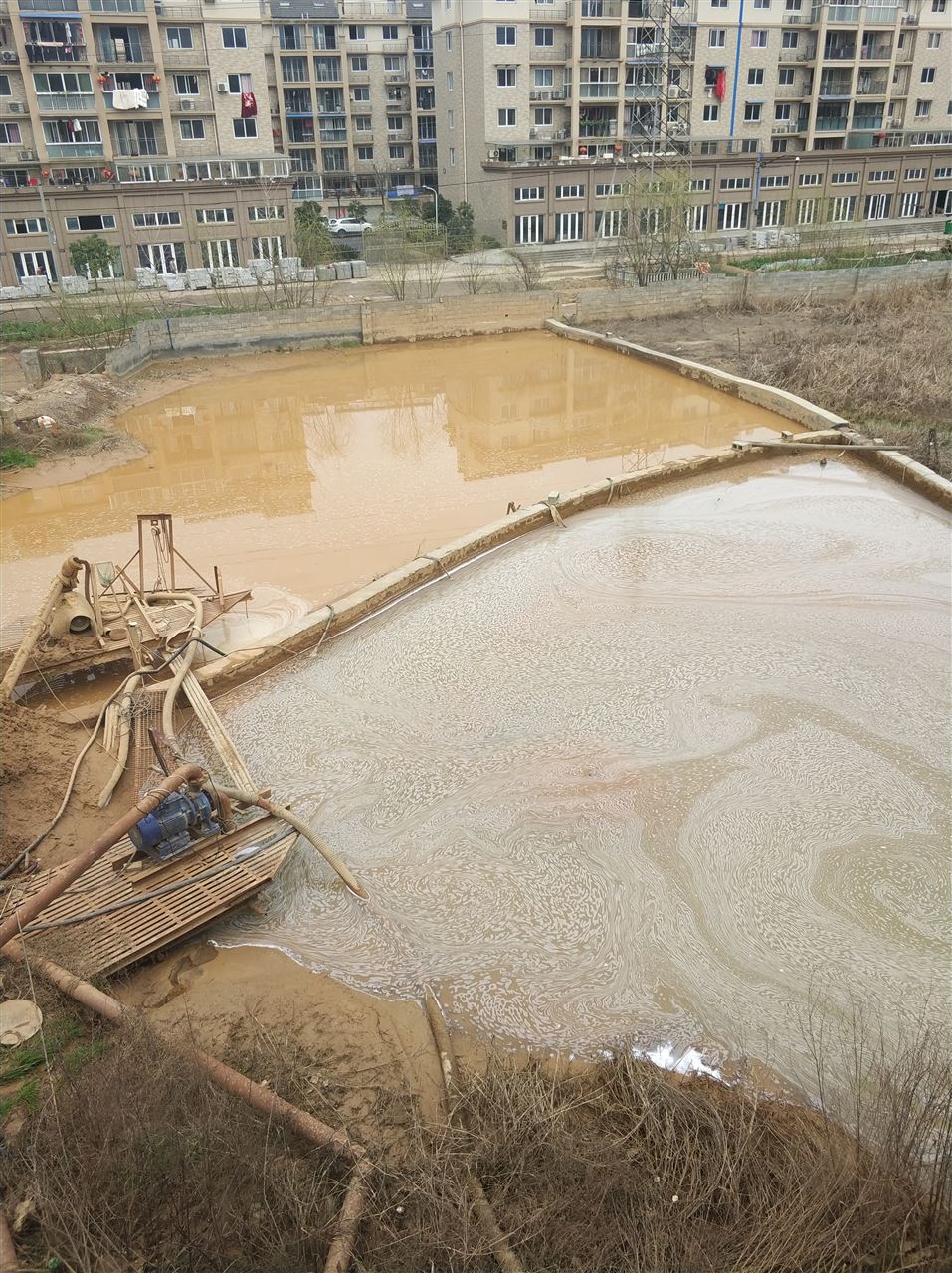 大东沉淀池淤泥清理-厂区废水池淤泥清淤